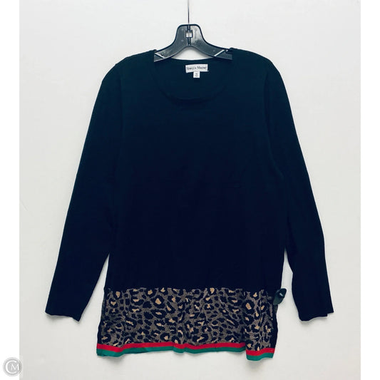 Sweater By Rebecca Malone In Black, Size: S