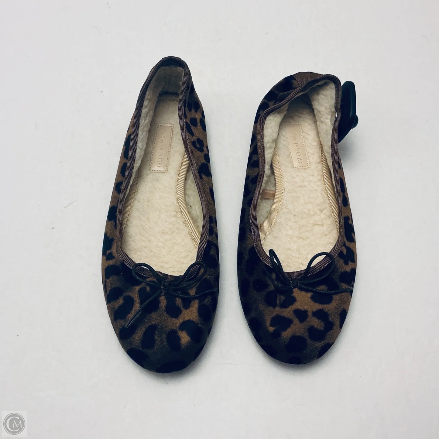Shoes Flats By Global Work In Animal Print, Size: 6.5
