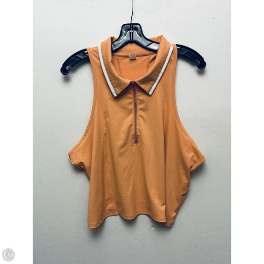 Athletic Tank Top By Old Navy In Orange, Size: 3x