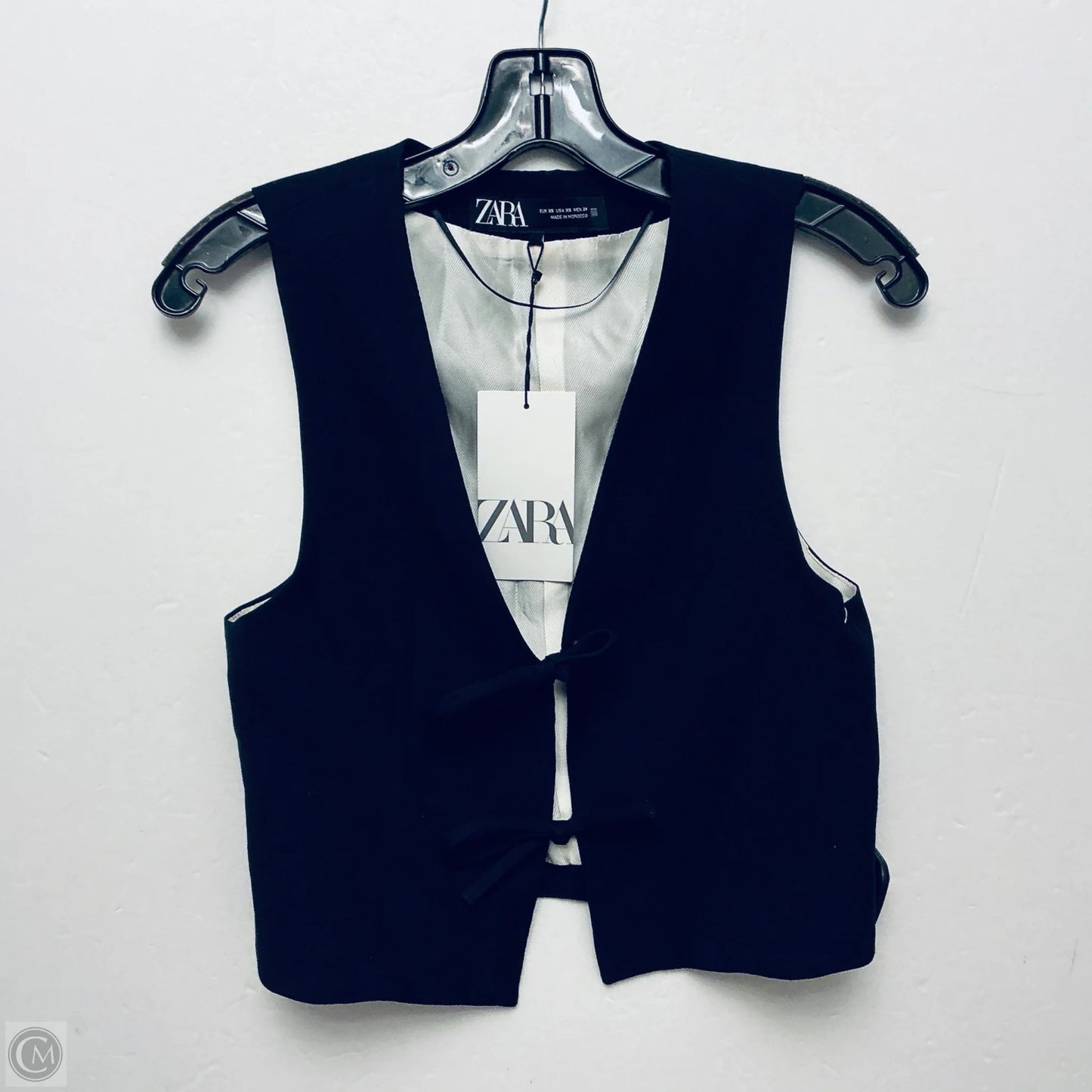 Vest Other By Zara In Navy, Size: Xs