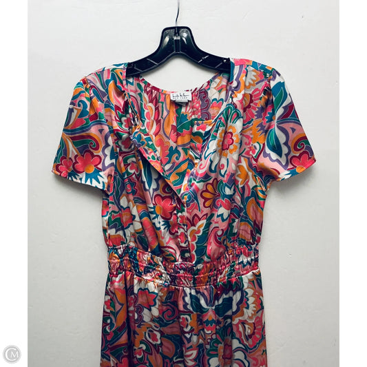 Dress Casual Short By Nicole By Nicole Miller In Multi-colored, Size: M