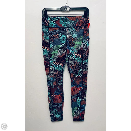 Athletic Leggings By Lululemon In Multi-colored, Size: 8