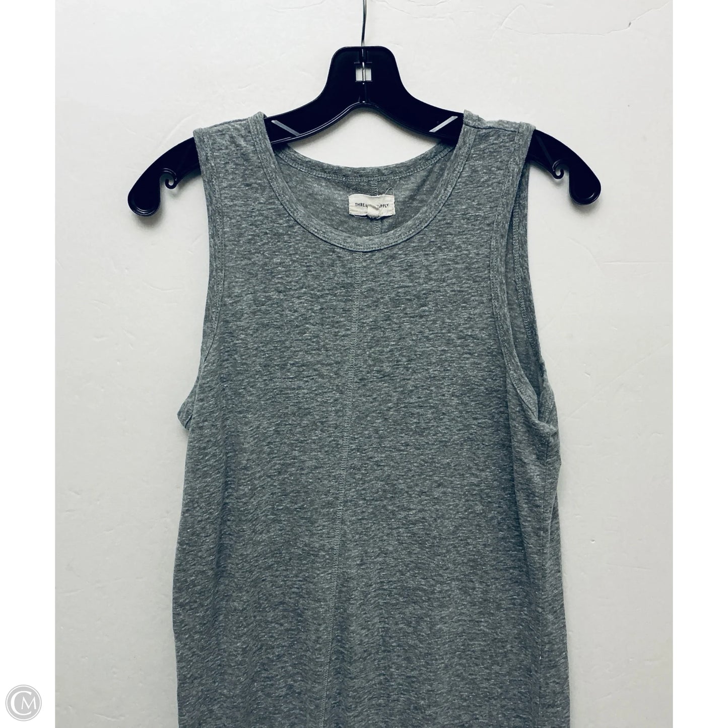 Dress Casual Midi By Thread And Supply In Grey, Size: M
