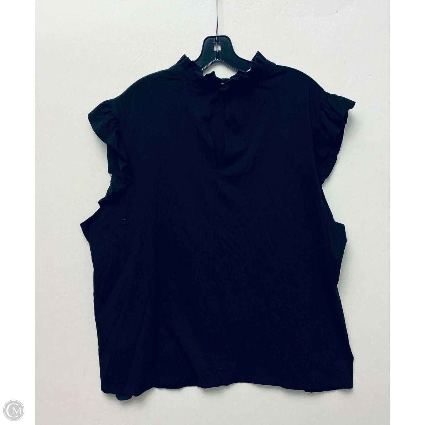 Top Sleeveless By Sugar Lips In Black, Size: 3x
