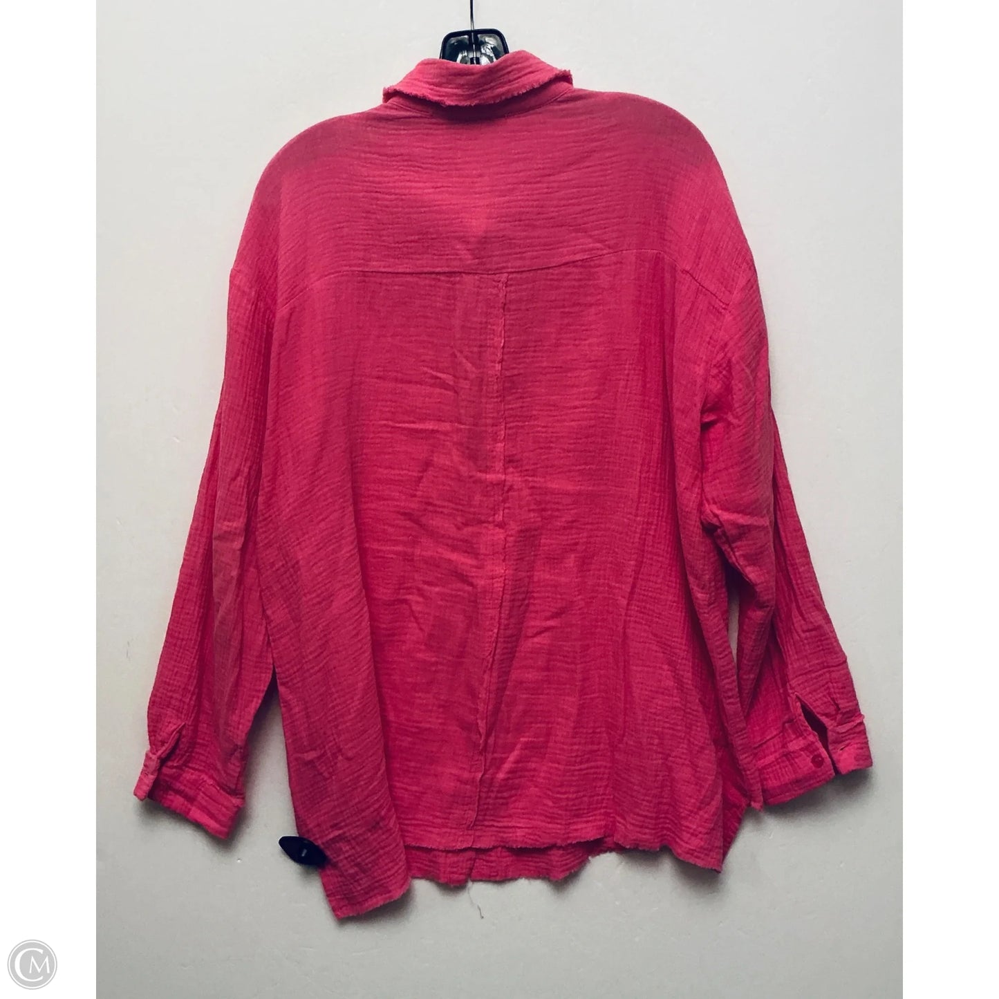 Top Long Sleeve By Davi & Dani In Pink, Size: S