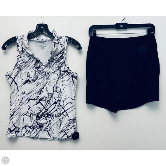 Athletic Shorts 2pc By Clothes Mentor In Black & White, Size: Xs