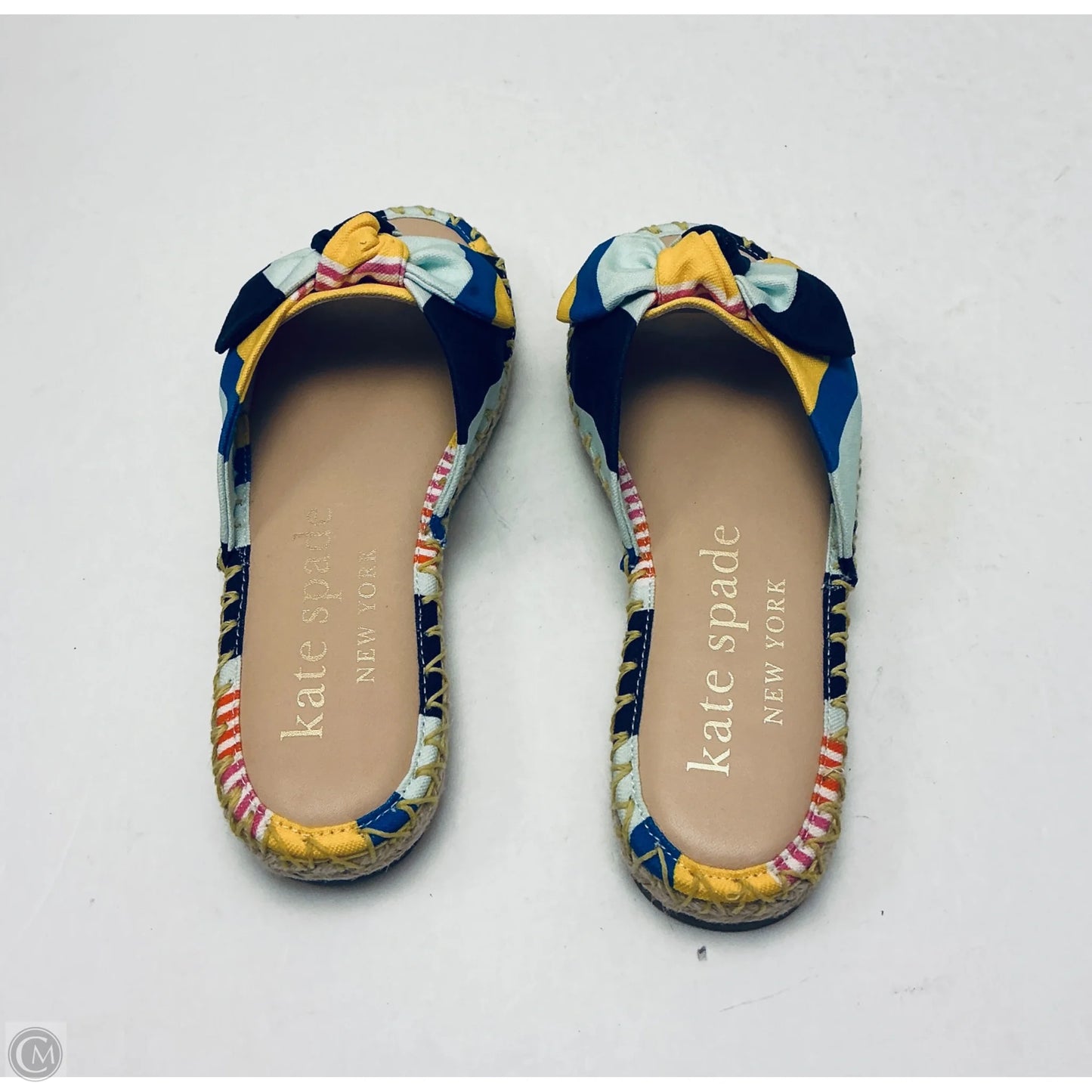 Sandals Designer By Kate Spade In Blue, Size: 6