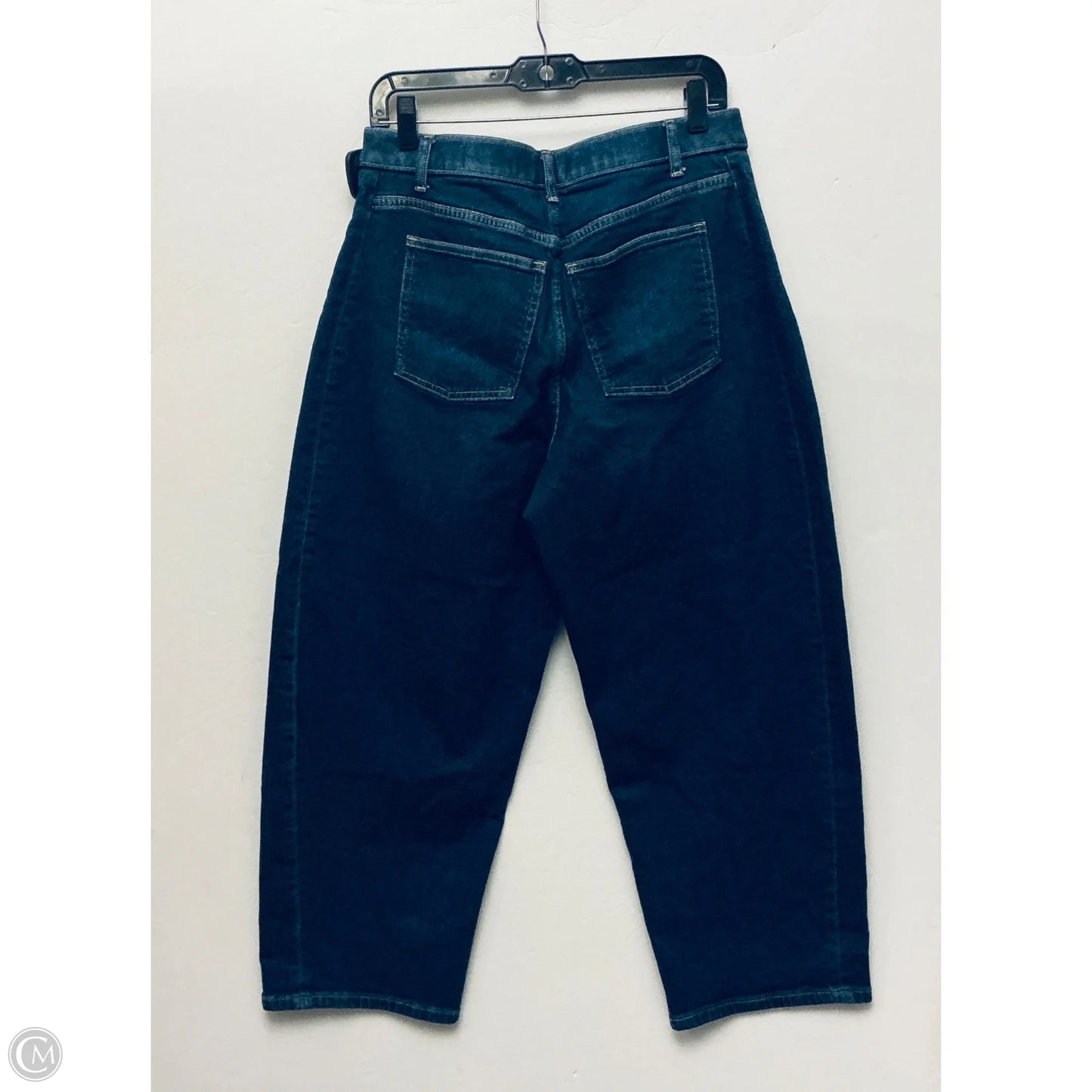 Jeans Wide Leg By Spanx In Blue Denim, Size: 12