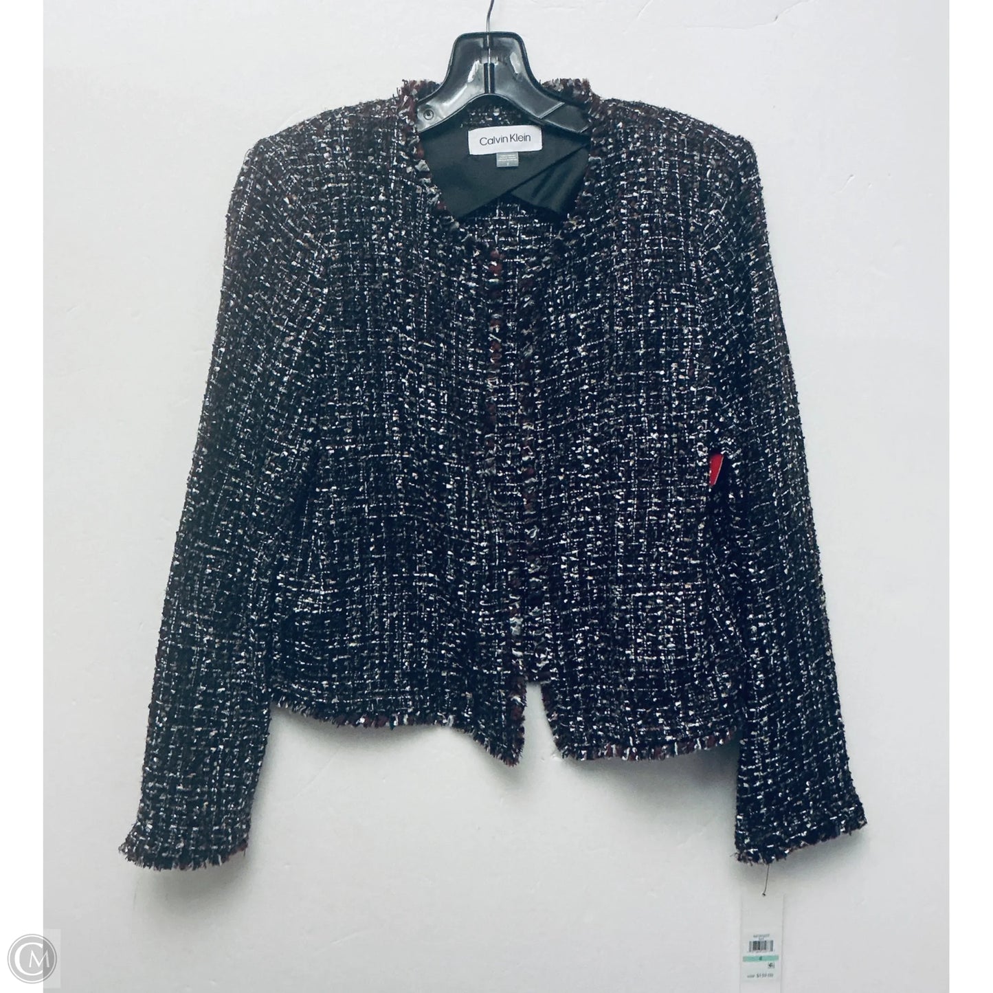 Blazer By Calvin Klein In Purple, Size: M