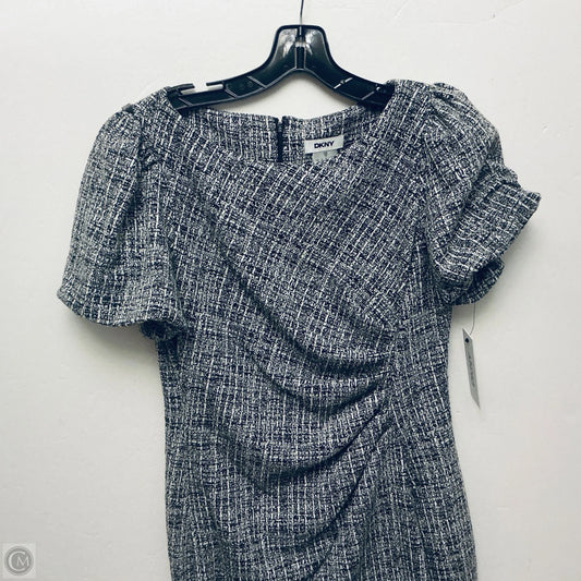 Dress Work By Dkny In Black & White, Size: M