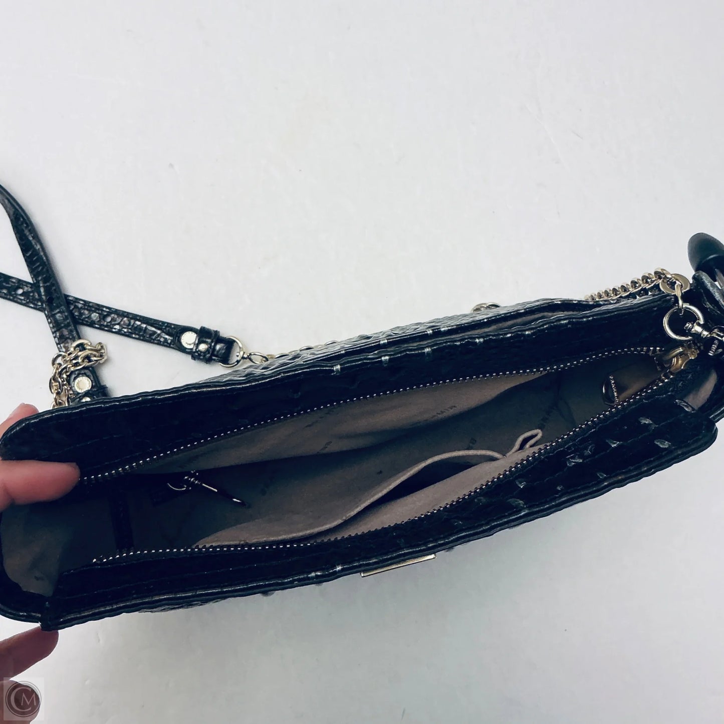 Crossbody Designer By Brahmin, Size: Medium