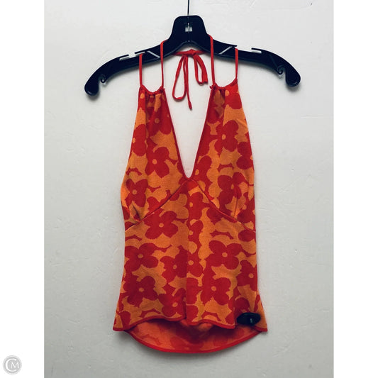 Top Sleeveless By Madden Nyc In Orange, Size: Xl