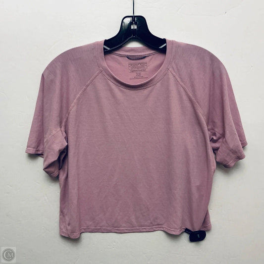 Top Short Sleeve Basic By Patagonia In Purple, Size: Xs