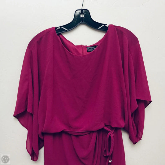 Dress Casual Short By Jessica Howard In Purple, Size: M