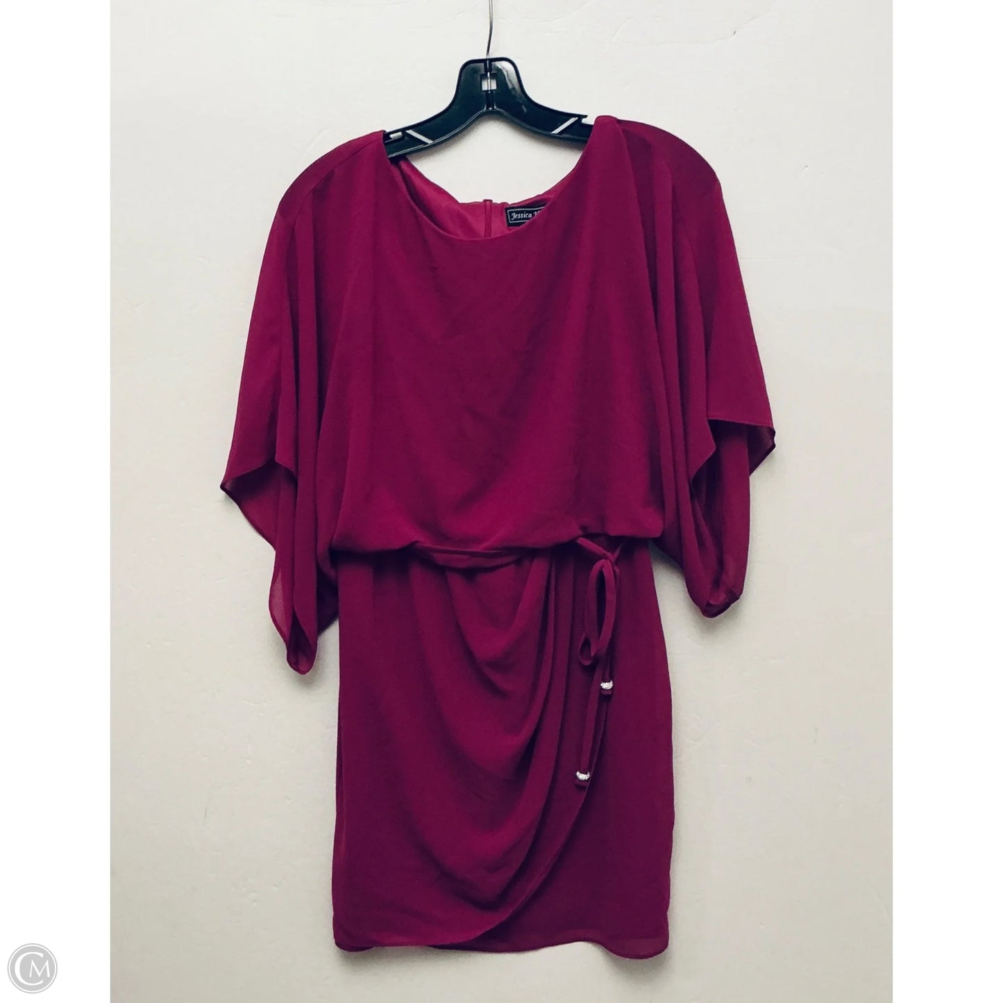 Dress Casual Short By Jessica Howard In Purple, Size: M