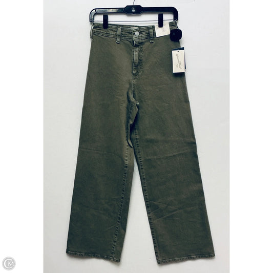Jeans Wide Leg By Universal Thread In Green, Size: 4