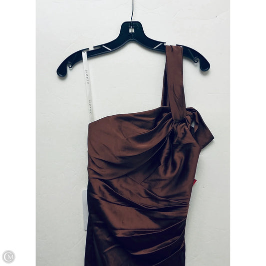 Dress Party Long By Clothes Mentor In Brown, Size: S