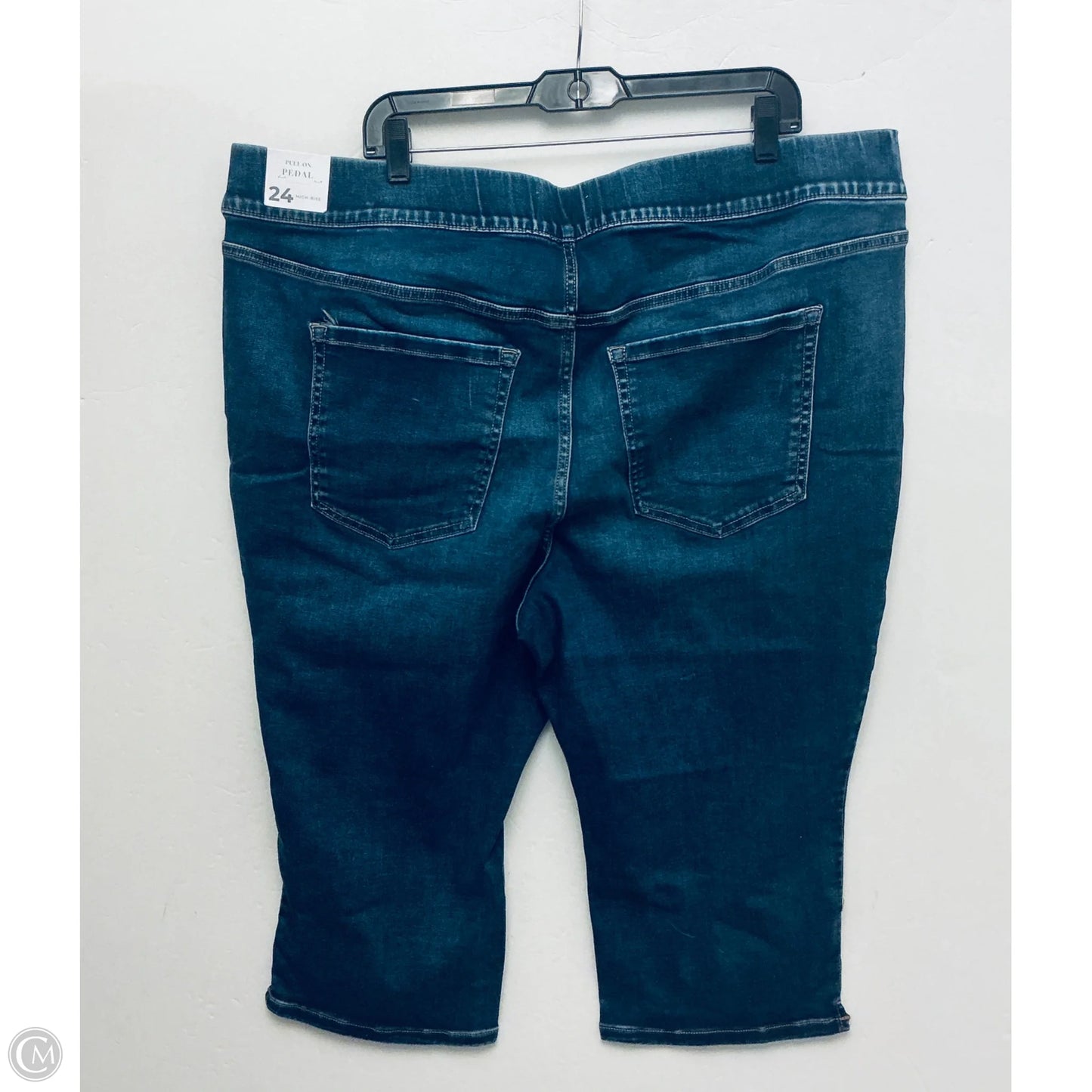 Capris By Lane Bryant In Blue Denim, Size: 24