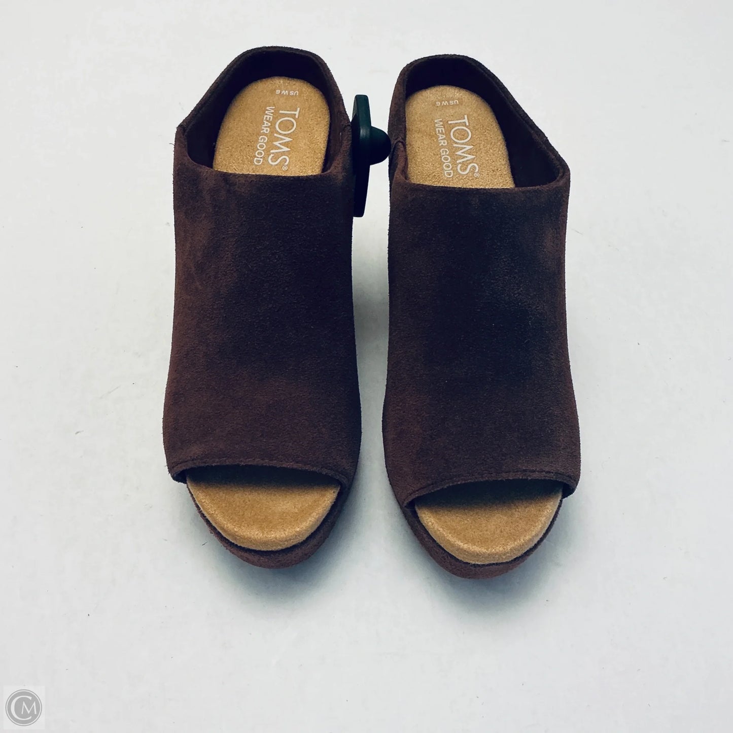 Shoes Heels Block By Toms In Brown, Size: 6