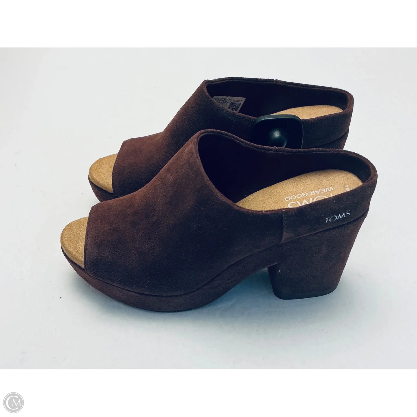 Shoes Heels Block By Toms In Brown, Size: 6