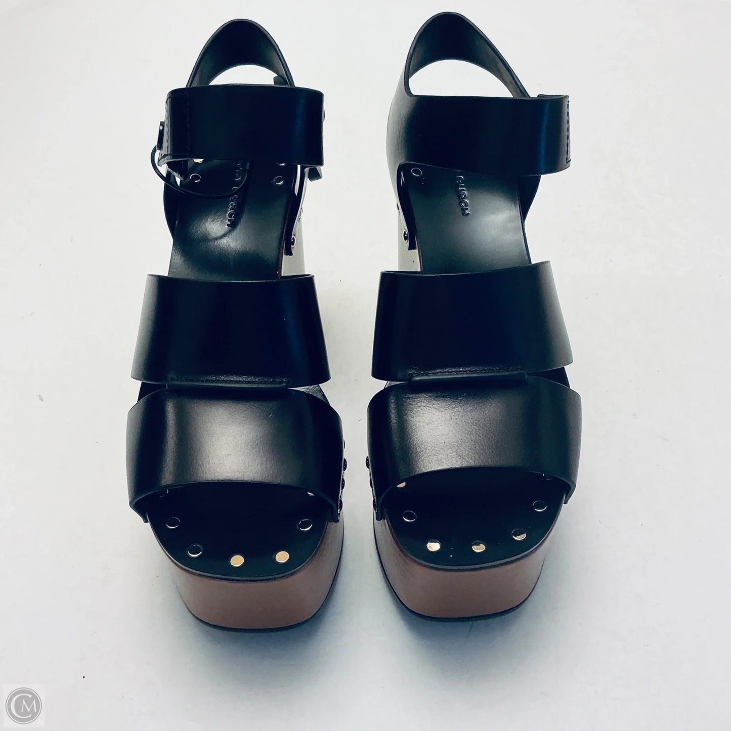 Sandals Designer By Tory Burch In Black, Size: 6