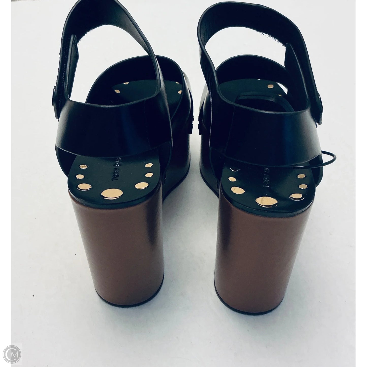 Sandals Designer By Tory Burch In Black, Size: 6