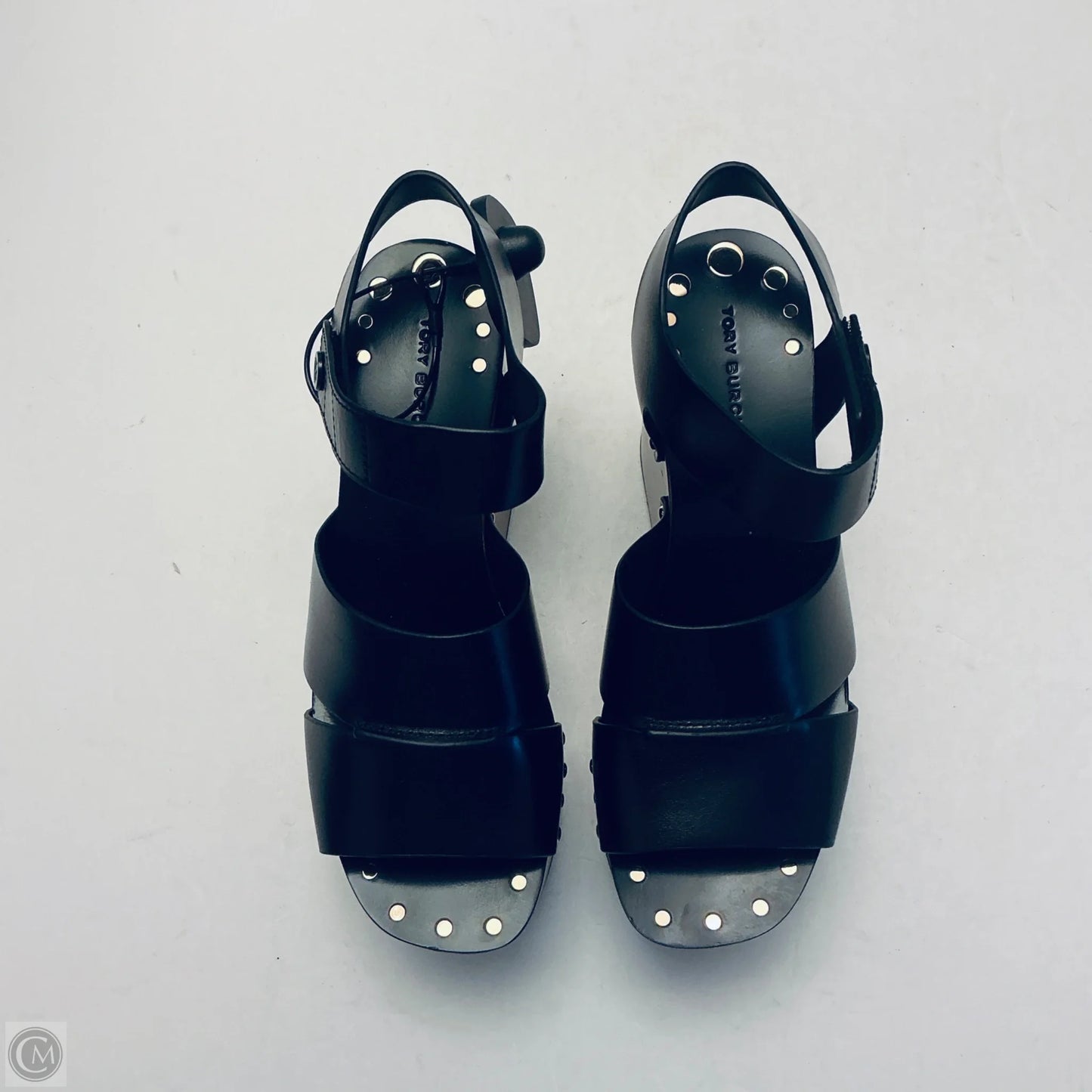 Sandals Designer By Tory Burch In Black, Size: 6
