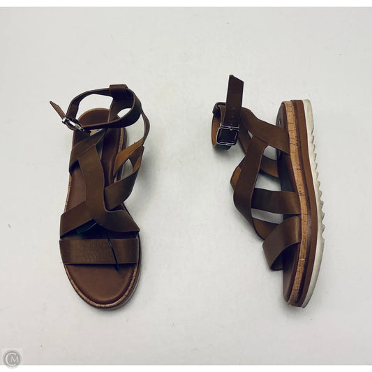 Sandals Flats By Antonio Melani In Brown, Size: 8
