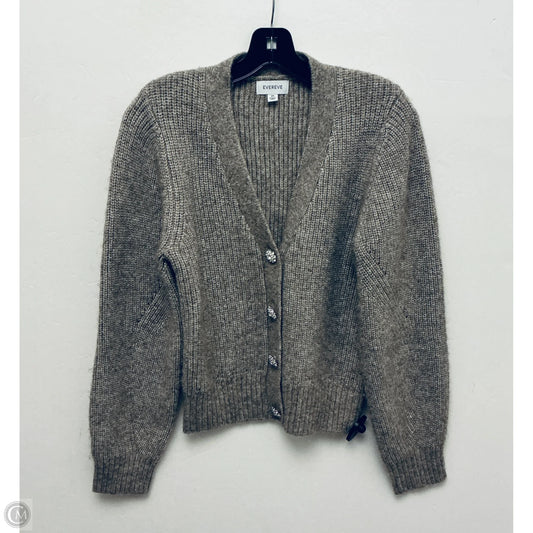 Sweater Cardigan By Evereve In Brown, Size: Xs