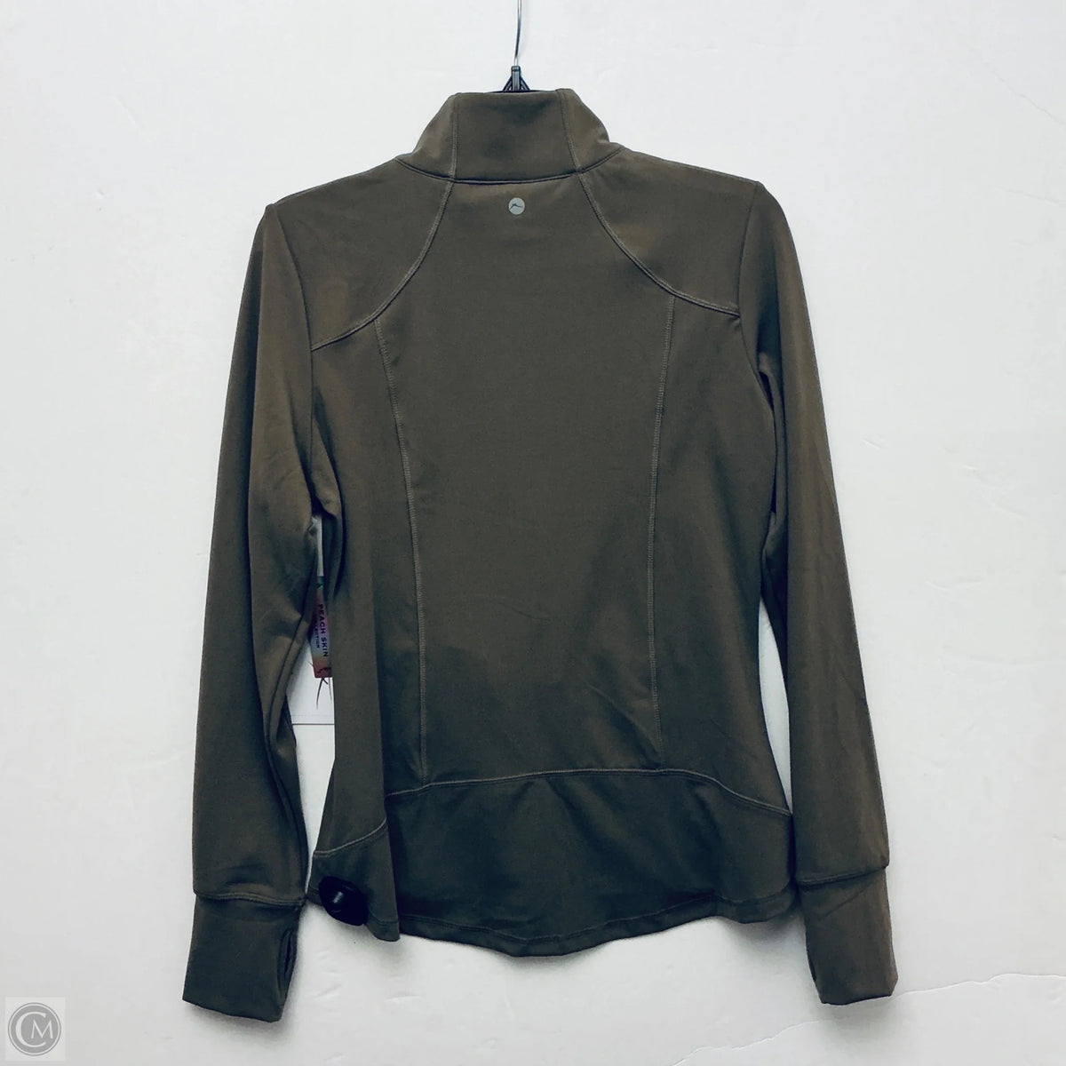 Athletic Jacket By Gottex In Green, Size: L