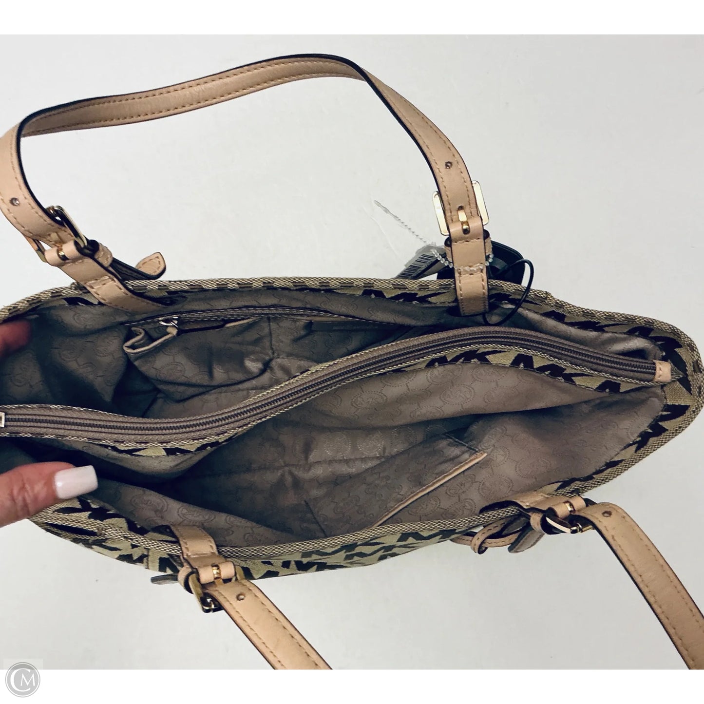 Handbag Designer By Michael Kors, Size: Large