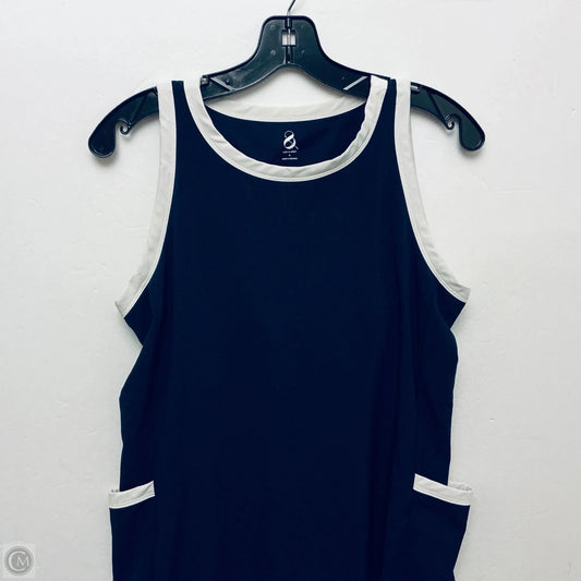 Athletic Dress By Lou And Grey In Navy, Size: M