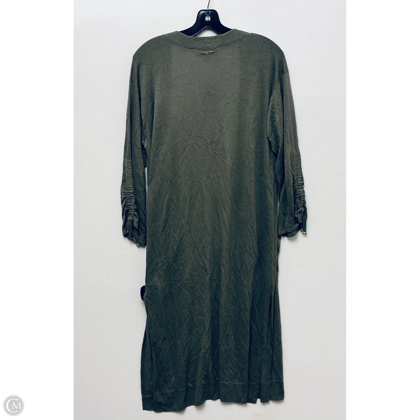 Cardigan Designer By Michael Kors In Green, Size: M