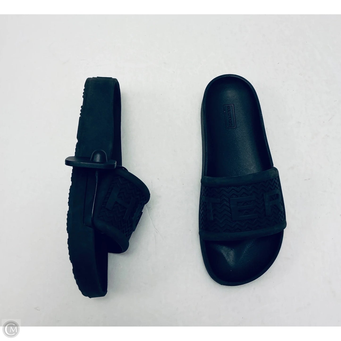 Sandals Flats By Hunter In Black, Size: 6