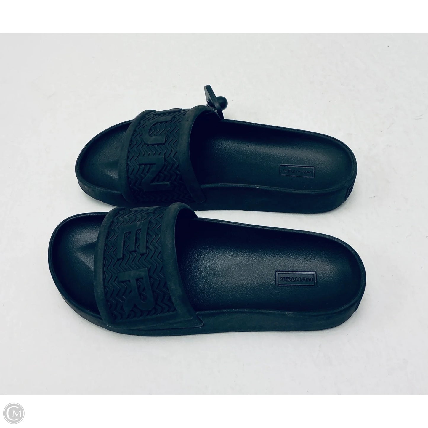 Sandals Flats By Hunter In Black, Size: 6