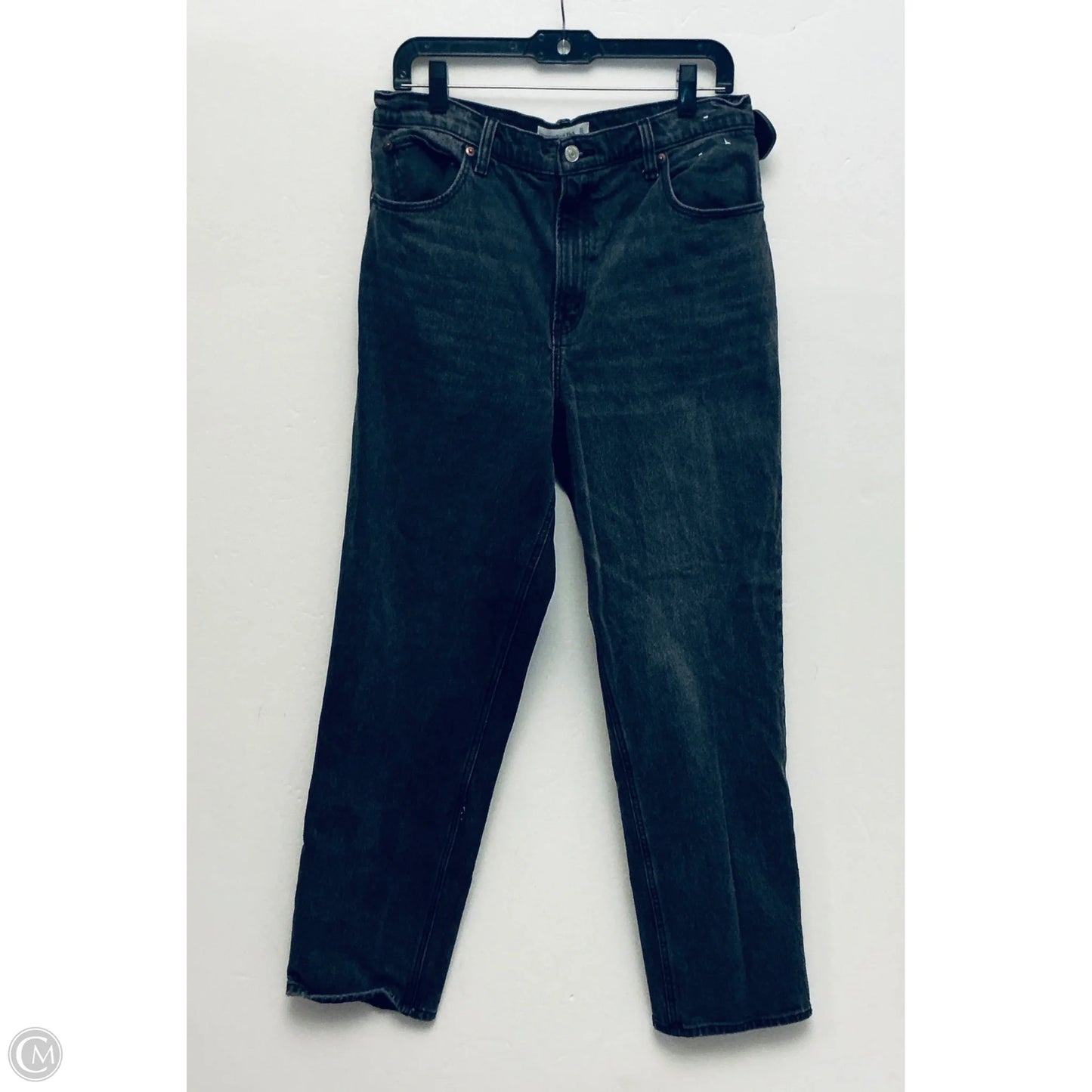 Jeans Boyfriend By Abercrombie And Fitch In Grey, Size: 12