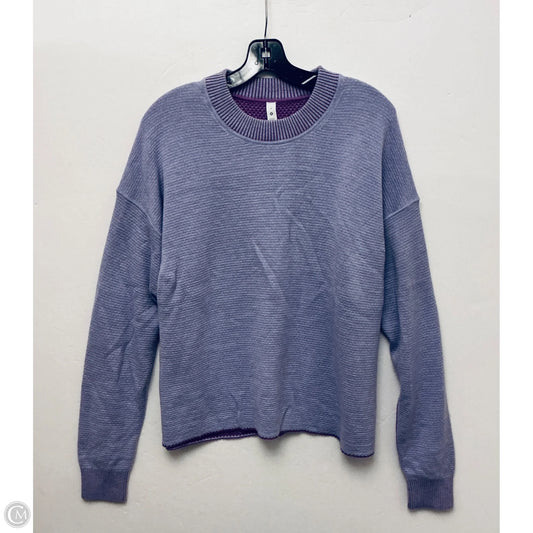 Sweater By Lululemon In Purple, Size: 14
