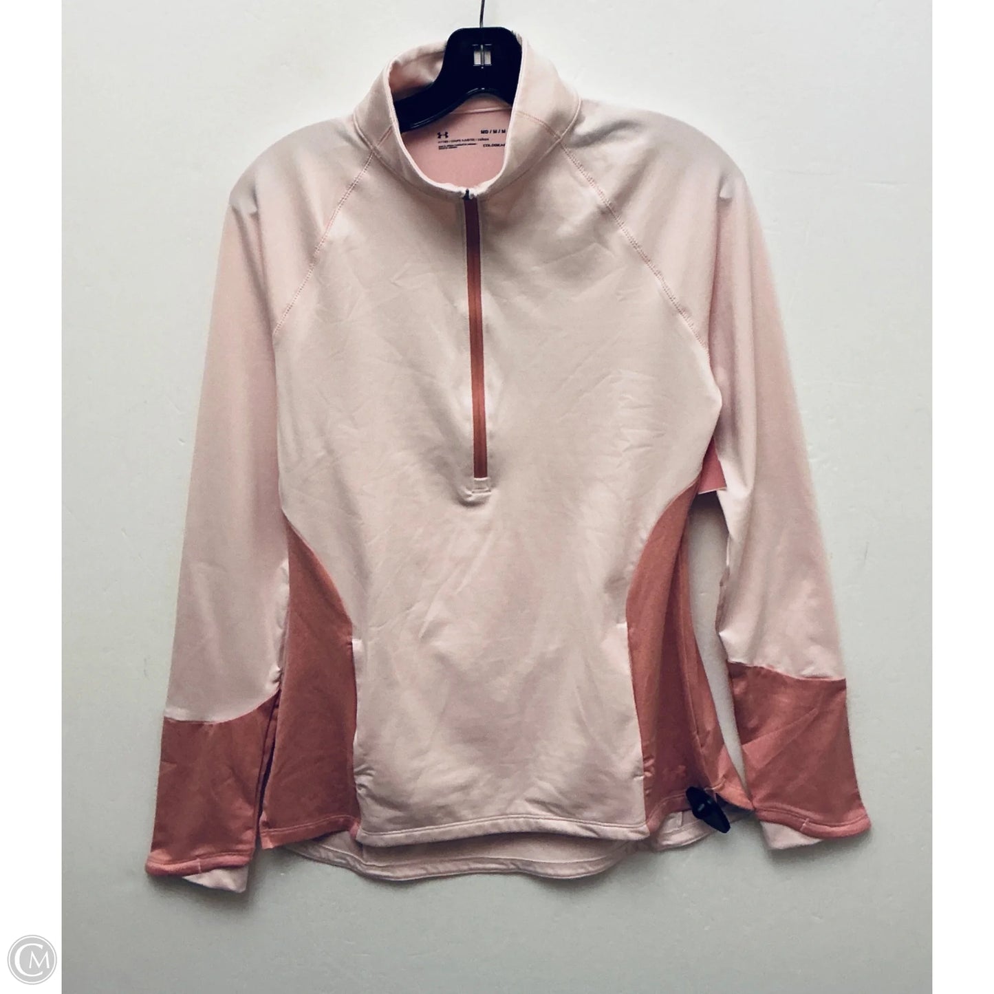 Athletic Jacket By Under Armour In Pink, Size: M