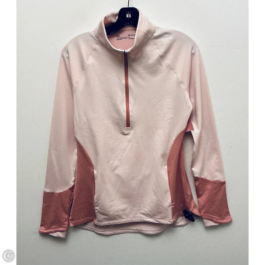 Athletic Jacket By Under Armour In Pink, Size: M