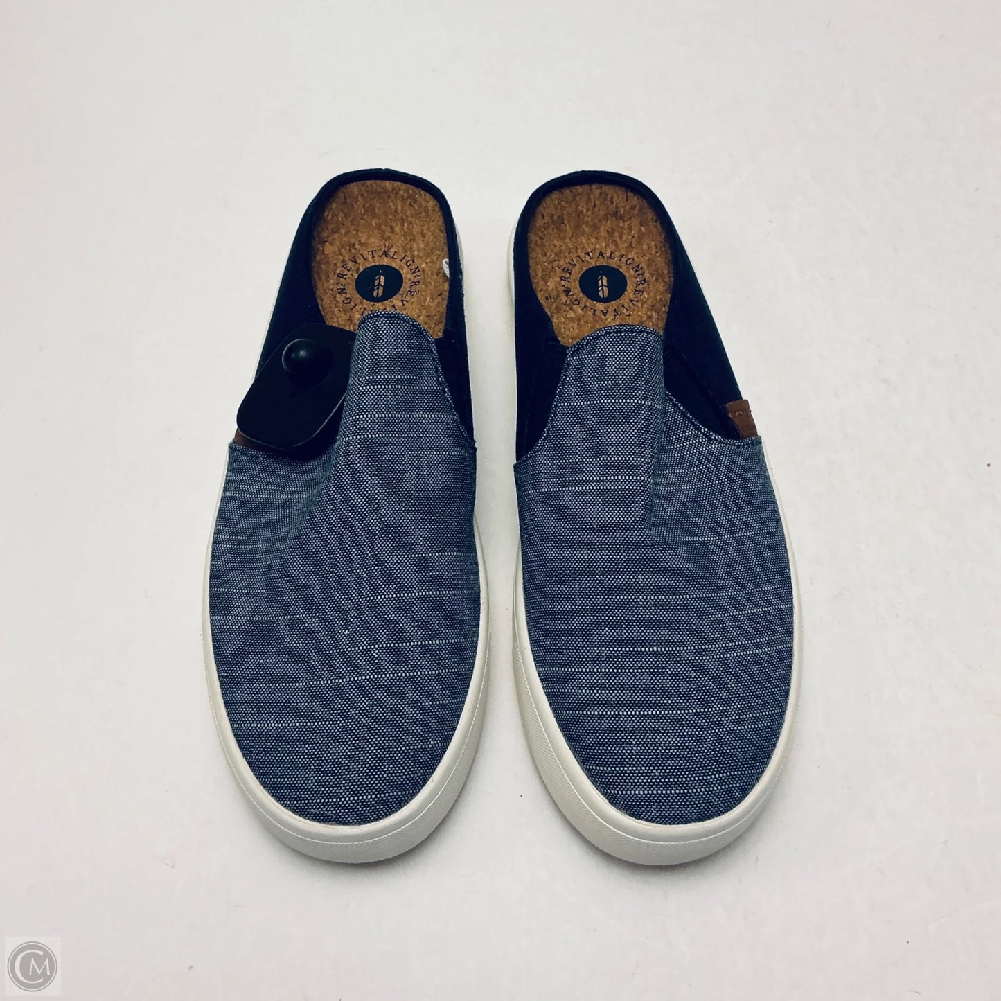 Shoes Flats By Clothes Mentor In Navy, Size: 7