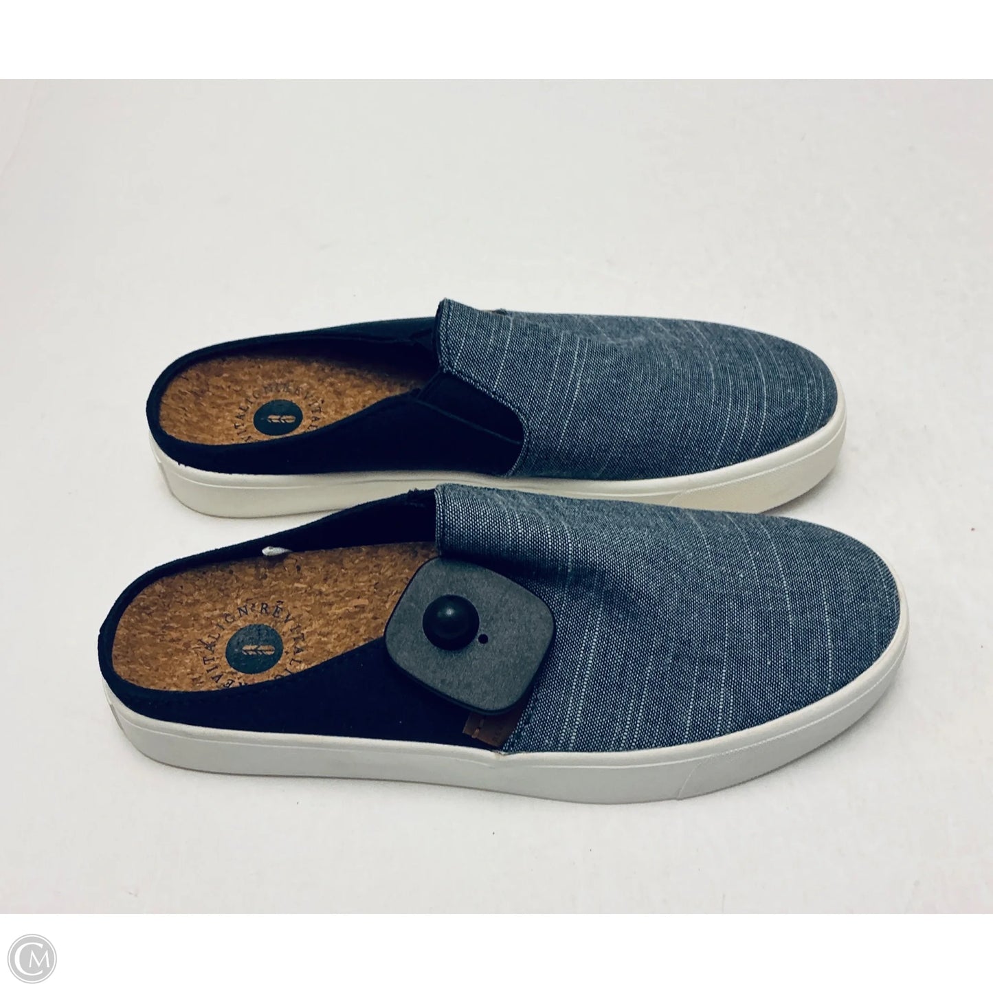 Shoes Flats By Clothes Mentor In Navy, Size: 7