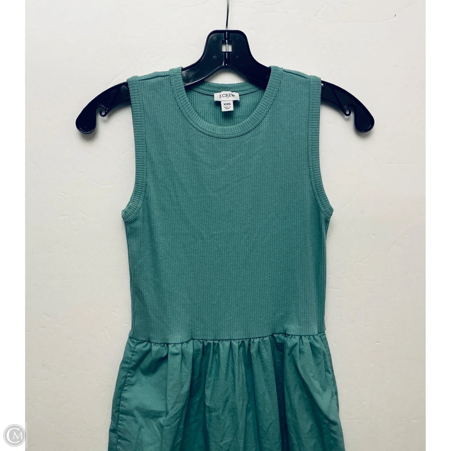 Dress Casual Midi By J. Crew In Green, Size: Xs