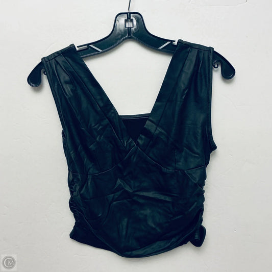 Top Sleeveless By Cme In Black, Size: S