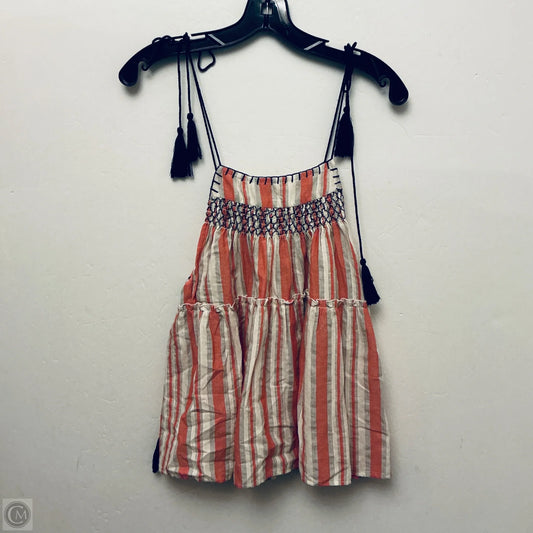 Top Sleeveless By Voge In Striped Pattern, Size: M