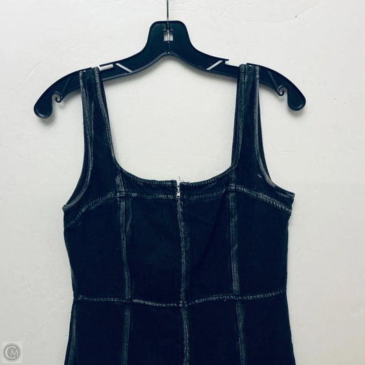 Dress Casual Short By Storia In Black Denim, Size: L