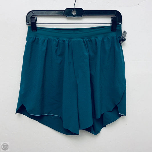 Athletic Shorts By Lululemon In Teal, Size: M