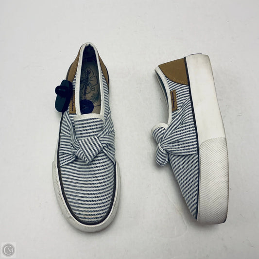 Shoes Flats By Tommy Bahama In Striped Pattern, Size: 8.5
