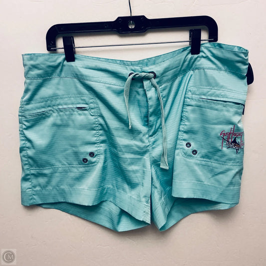 Shorts By Clothes Mentor In Teal, Size: L