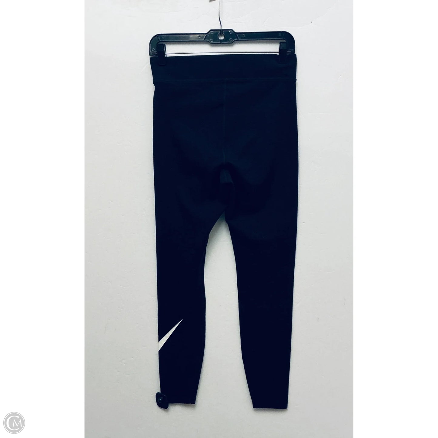 Athletic Leggings By Nike Apparel In Black, Size: M