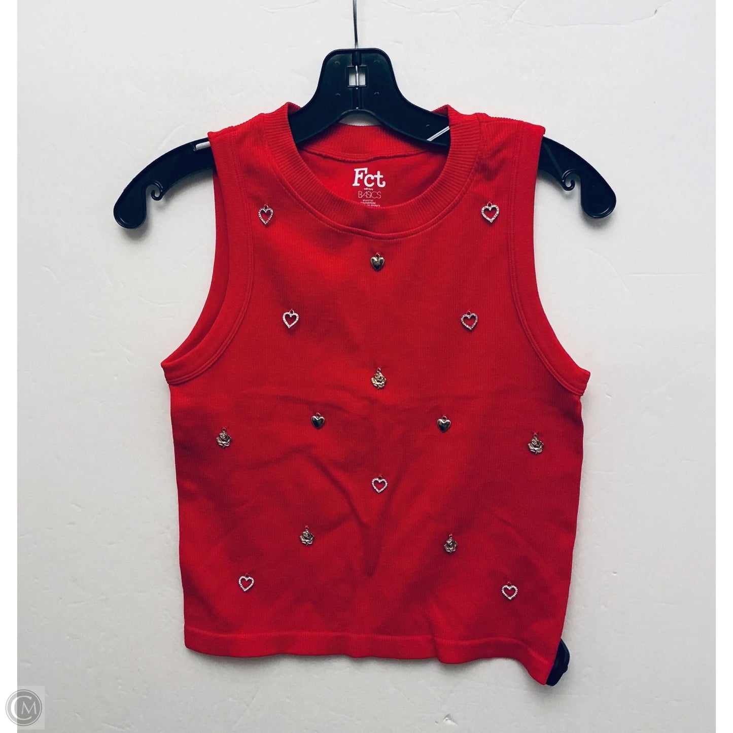 Tank Top By Cme In Red, Size: M